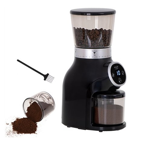 Adler | AD 4450 Burr | Coffee Grinder | 300 W | Coffee beans capacity 300 g | Number of cups 1-10 pc(s) | Black - 3